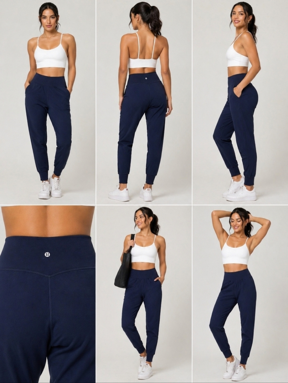 Lululemon Navy Blue Dance Studio Jogger Pants Size 4
